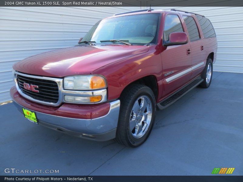 Sport Red Metallic / Neutral/Shale 2004 GMC Yukon XL 1500 SLE