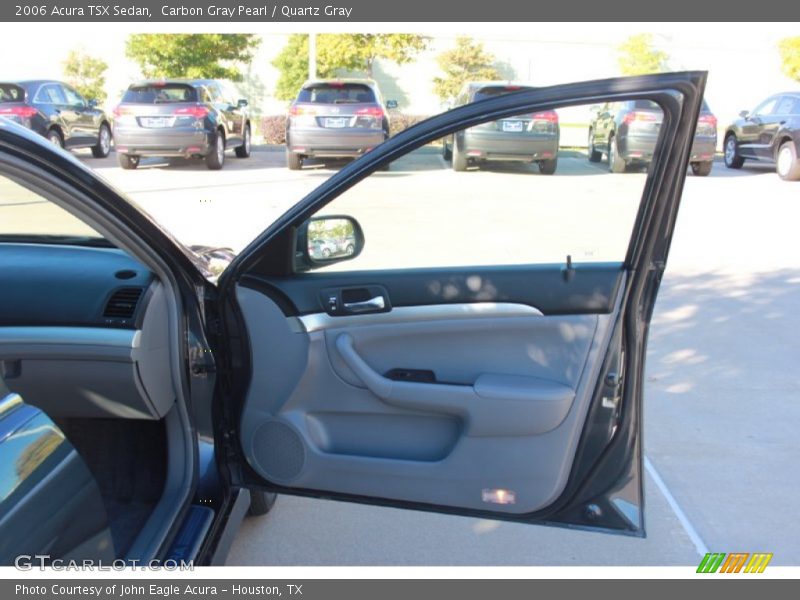 Carbon Gray Pearl / Quartz Gray 2006 Acura TSX Sedan