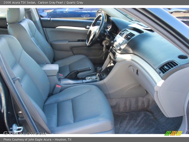Carbon Gray Pearl / Quartz Gray 2006 Acura TSX Sedan