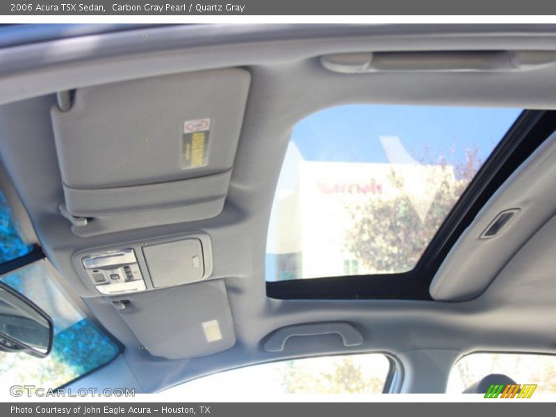 Carbon Gray Pearl / Quartz Gray 2006 Acura TSX Sedan