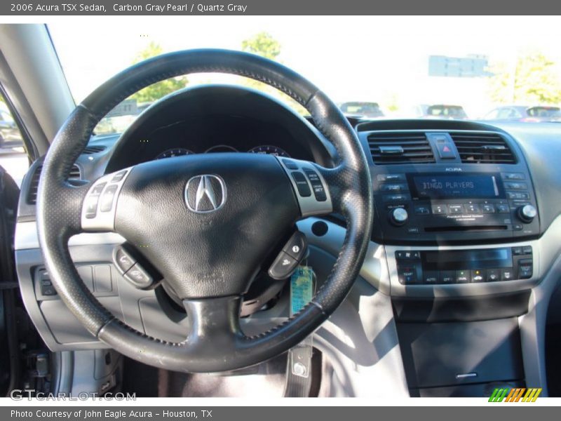 Carbon Gray Pearl / Quartz Gray 2006 Acura TSX Sedan