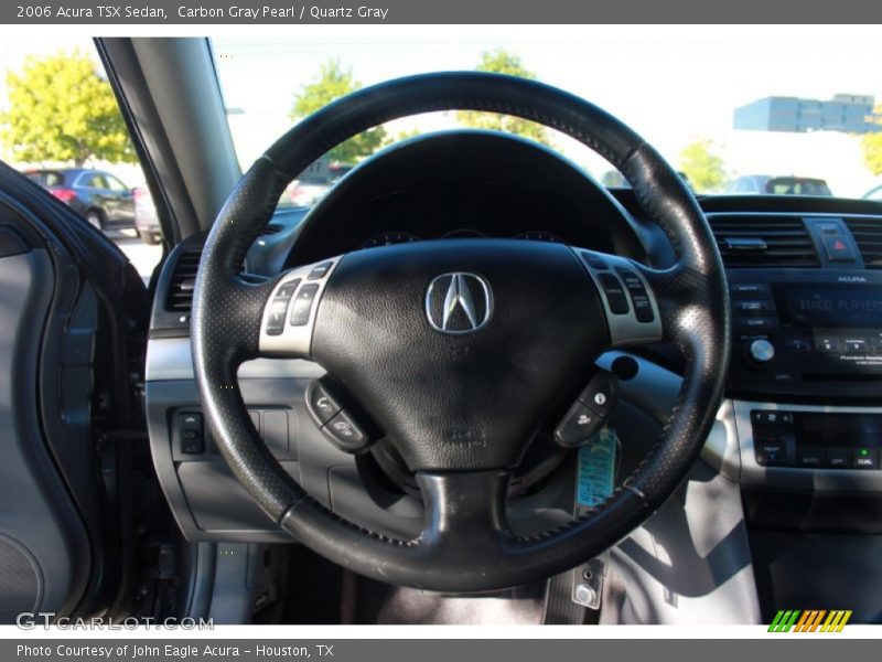 Carbon Gray Pearl / Quartz Gray 2006 Acura TSX Sedan
