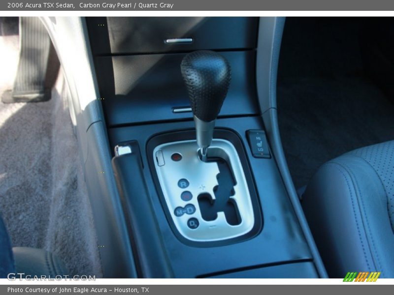 Carbon Gray Pearl / Quartz Gray 2006 Acura TSX Sedan