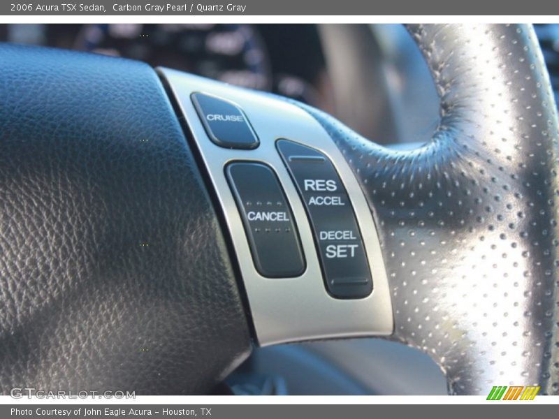 Carbon Gray Pearl / Quartz Gray 2006 Acura TSX Sedan
