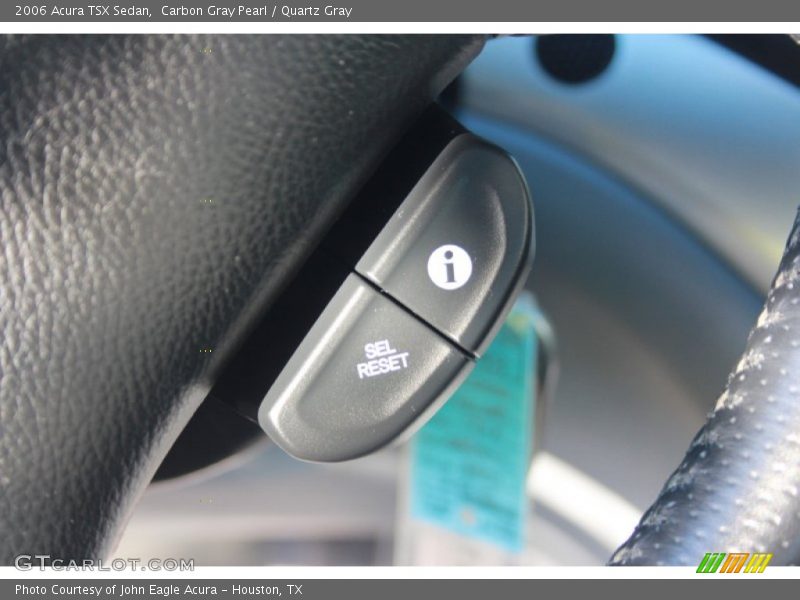Carbon Gray Pearl / Quartz Gray 2006 Acura TSX Sedan