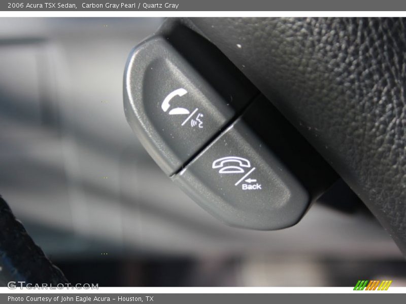 Carbon Gray Pearl / Quartz Gray 2006 Acura TSX Sedan