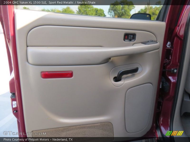 Sport Red Metallic / Neutral/Shale 2004 GMC Yukon XL 1500 SLE