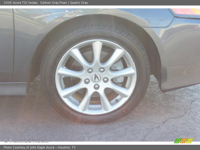 Carbon Gray Pearl / Quartz Gray 2006 Acura TSX Sedan