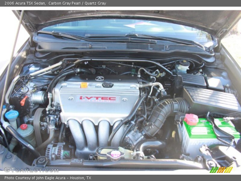 Carbon Gray Pearl / Quartz Gray 2006 Acura TSX Sedan