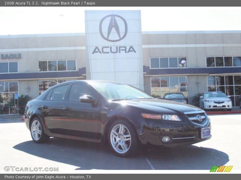 Nighthawk Black Pearl / Taupe 2008 Acura TL 3.2