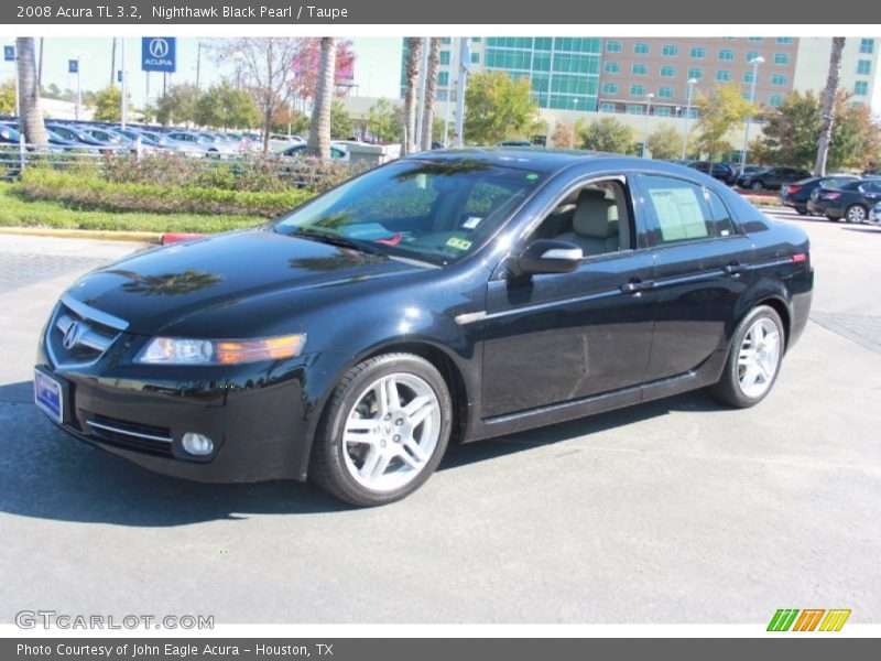 Nighthawk Black Pearl / Taupe 2008 Acura TL 3.2
