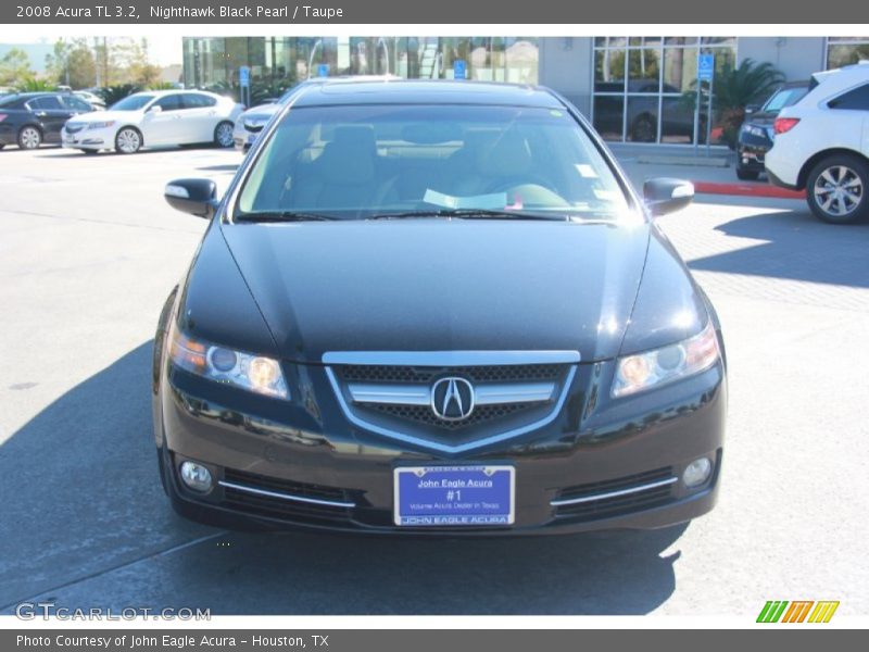 Nighthawk Black Pearl / Taupe 2008 Acura TL 3.2