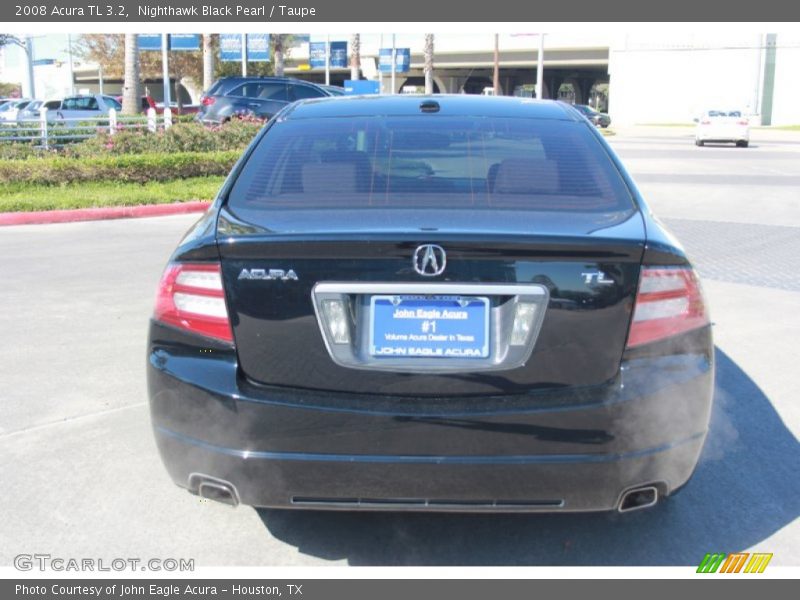Nighthawk Black Pearl / Taupe 2008 Acura TL 3.2