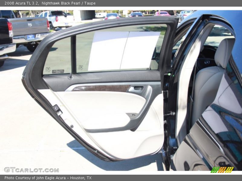 Nighthawk Black Pearl / Taupe 2008 Acura TL 3.2