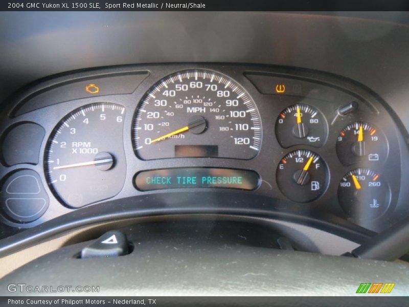Sport Red Metallic / Neutral/Shale 2004 GMC Yukon XL 1500 SLE