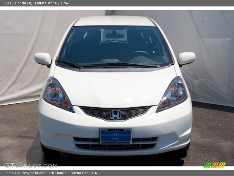 Taffeta White / Gray 2013 Honda Fit