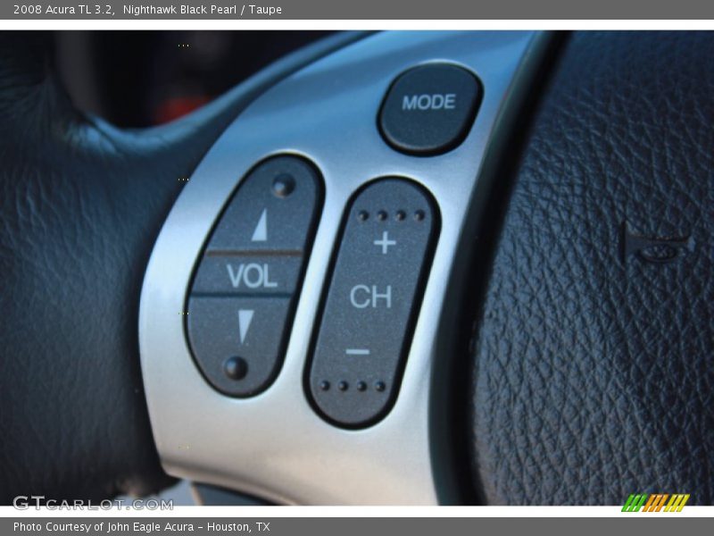Nighthawk Black Pearl / Taupe 2008 Acura TL 3.2