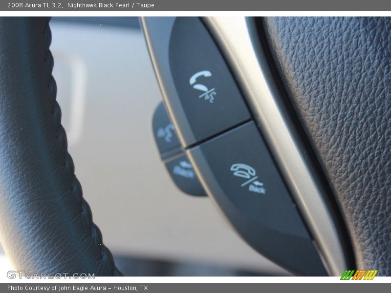 Nighthawk Black Pearl / Taupe 2008 Acura TL 3.2