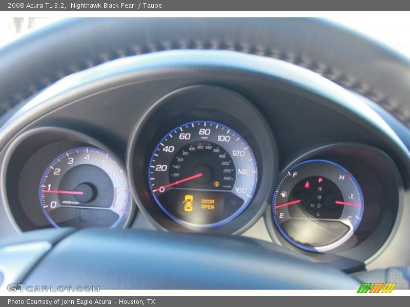 Nighthawk Black Pearl / Taupe 2008 Acura TL 3.2