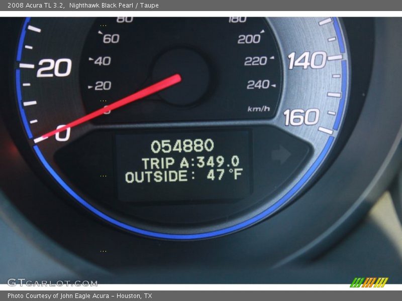Nighthawk Black Pearl / Taupe 2008 Acura TL 3.2