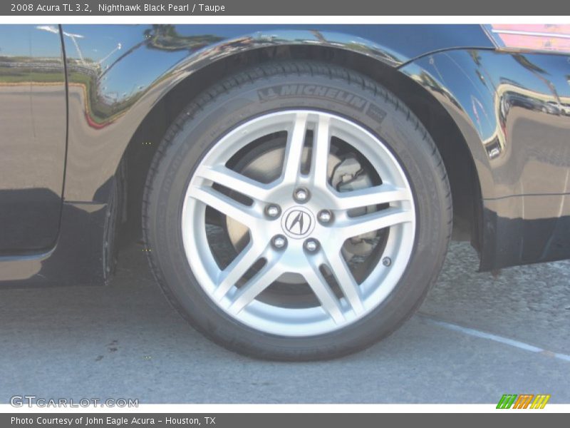 Nighthawk Black Pearl / Taupe 2008 Acura TL 3.2