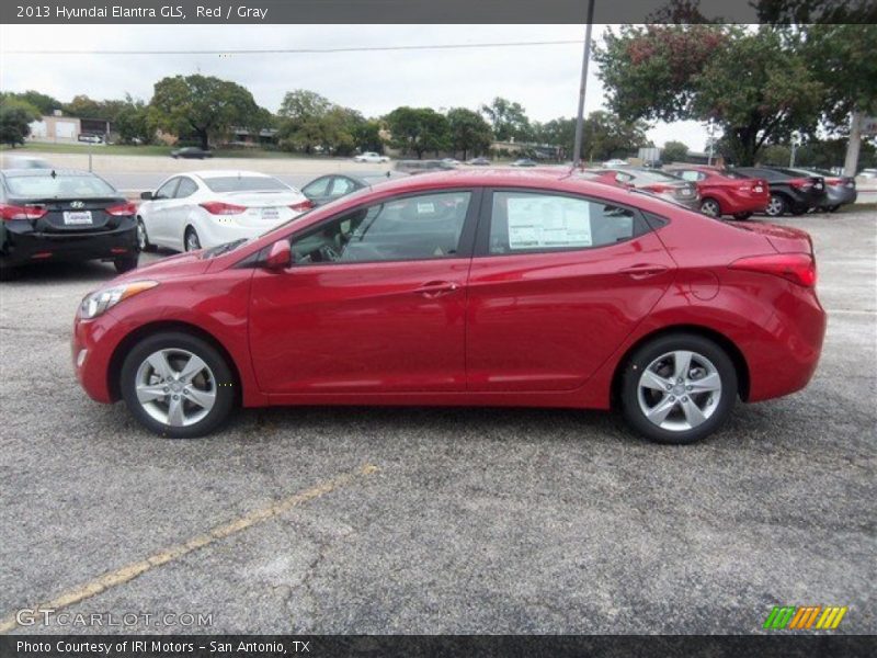 2013 Elantra GLS Red