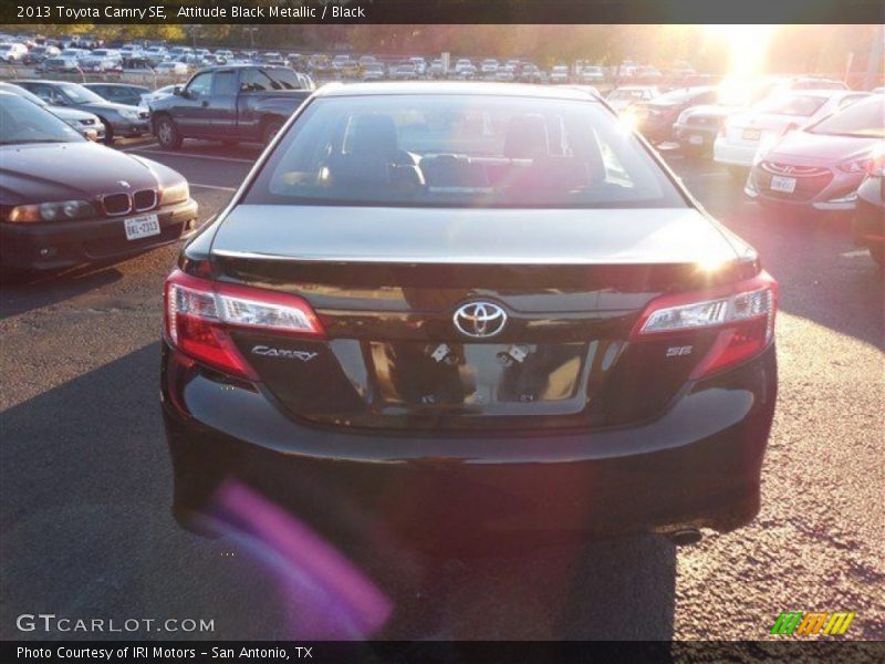 Attitude Black Metallic / Black 2013 Toyota Camry SE