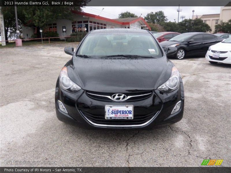 Black / Beige 2013 Hyundai Elantra GLS