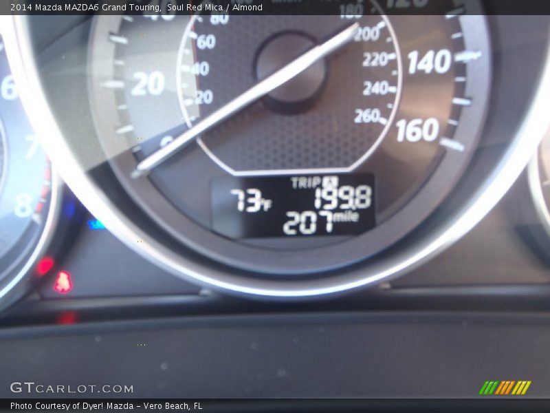 Soul Red Mica / Almond 2014 Mazda MAZDA6 Grand Touring