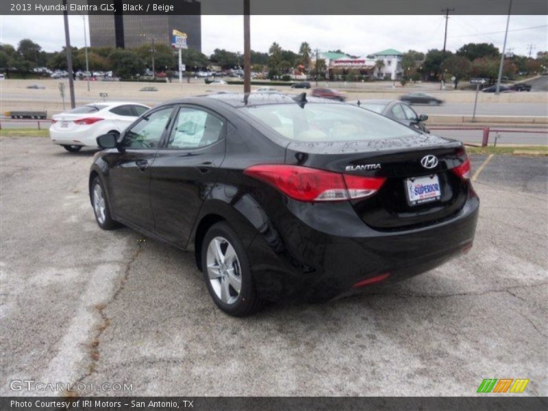 Black / Beige 2013 Hyundai Elantra GLS