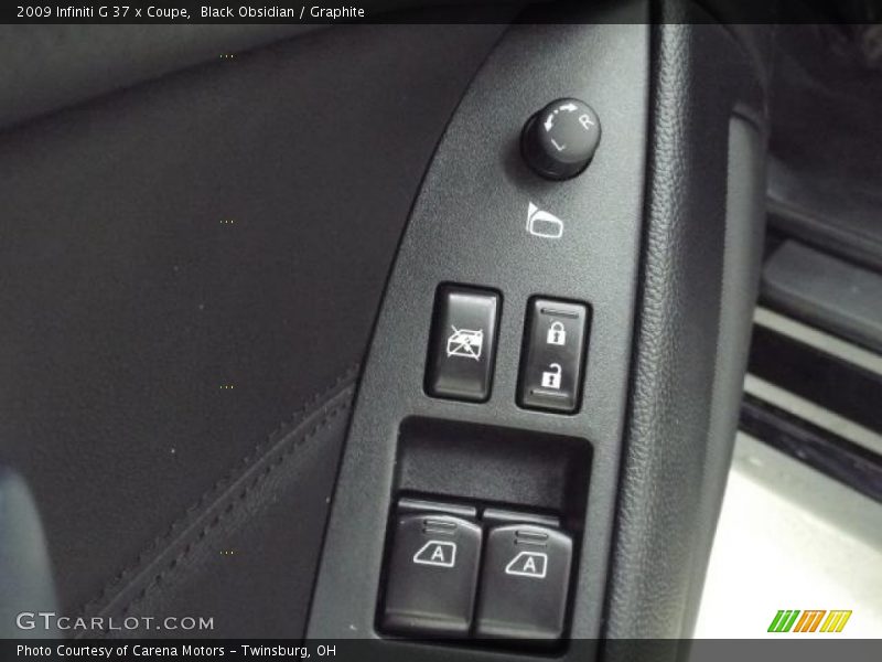 Black Obsidian / Graphite 2009 Infiniti G 37 x Coupe