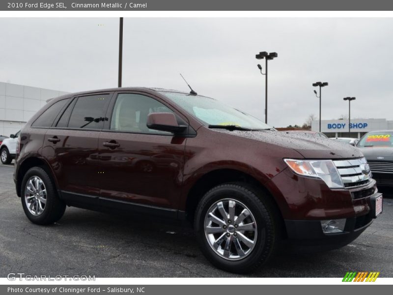 Cinnamon Metallic / Camel 2010 Ford Edge SEL