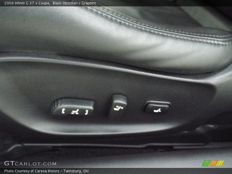 Black Obsidian / Graphite 2009 Infiniti G 37 x Coupe