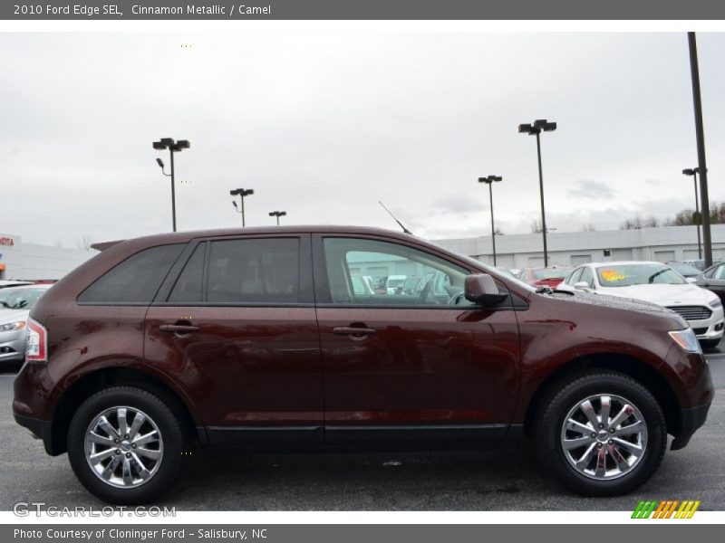 Cinnamon Metallic / Camel 2010 Ford Edge SEL