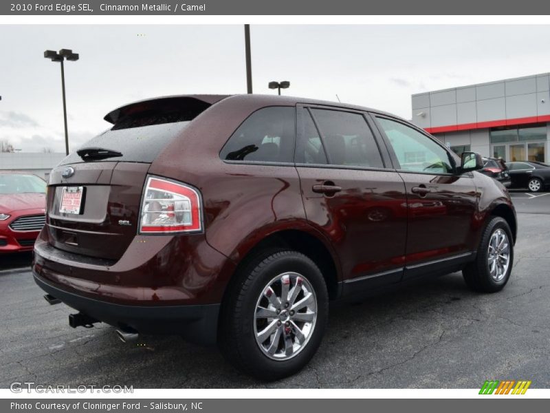 Cinnamon Metallic / Camel 2010 Ford Edge SEL