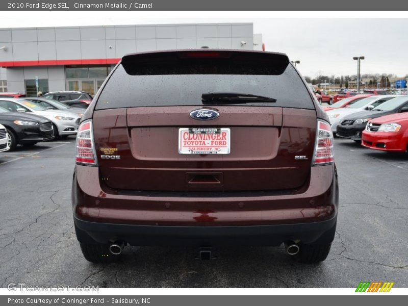 Cinnamon Metallic / Camel 2010 Ford Edge SEL