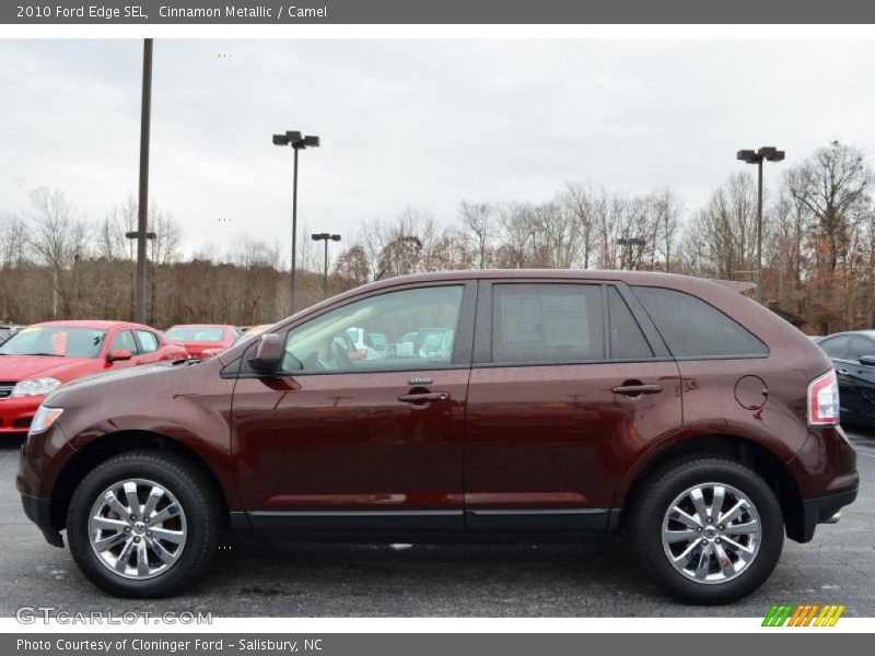 Cinnamon Metallic / Camel 2010 Ford Edge SEL
