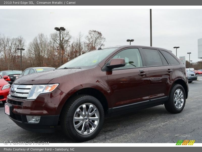 Cinnamon Metallic / Camel 2010 Ford Edge SEL