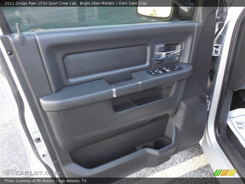 Bright Silver Metallic / Dark Slate Gray 2011 Dodge Ram 1500 Sport Crew Cab