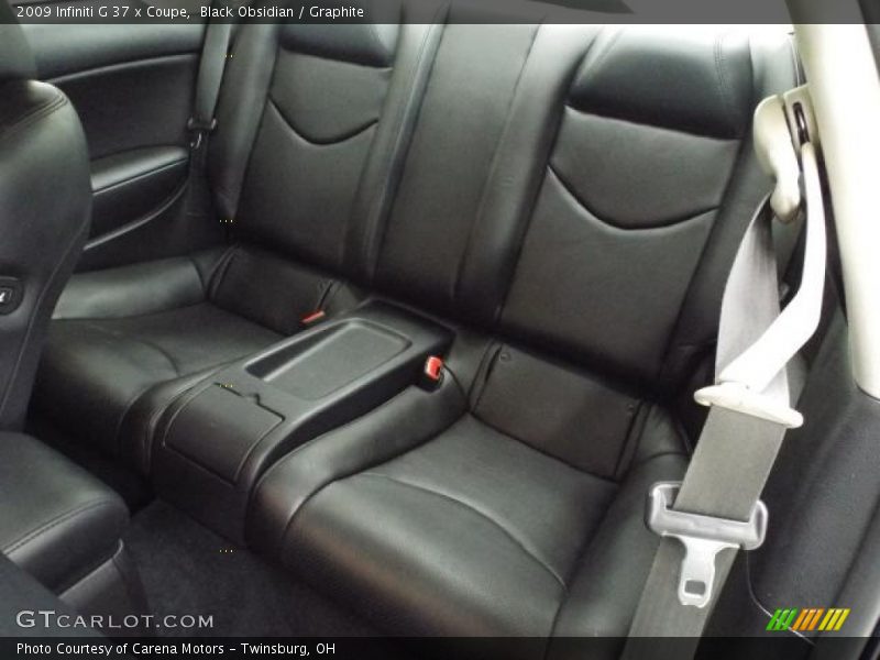 Black Obsidian / Graphite 2009 Infiniti G 37 x Coupe