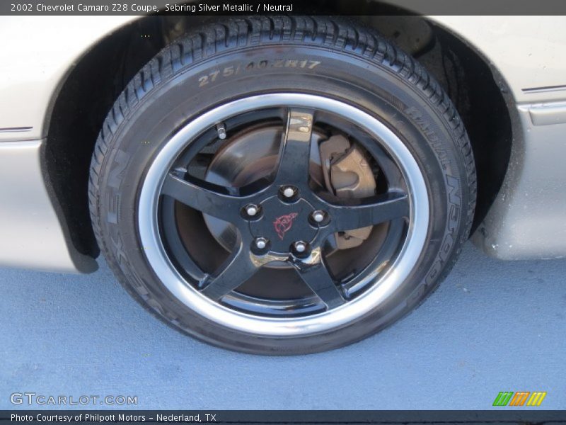 Sebring Silver Metallic / Neutral 2002 Chevrolet Camaro Z28 Coupe