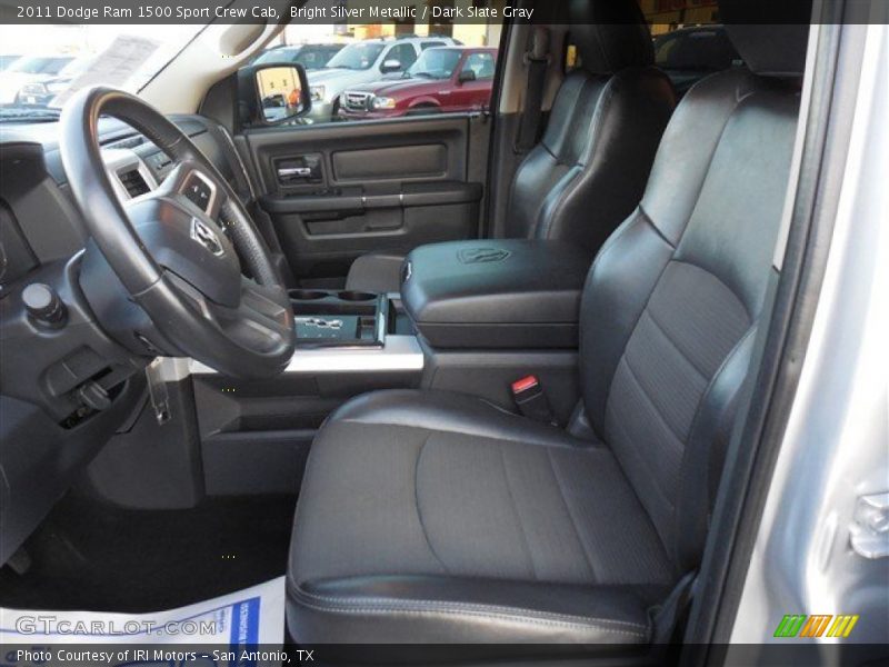 Bright Silver Metallic / Dark Slate Gray 2011 Dodge Ram 1500 Sport Crew Cab