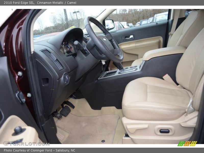 Cinnamon Metallic / Camel 2010 Ford Edge SEL