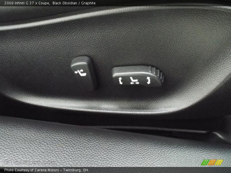 Black Obsidian / Graphite 2009 Infiniti G 37 x Coupe
