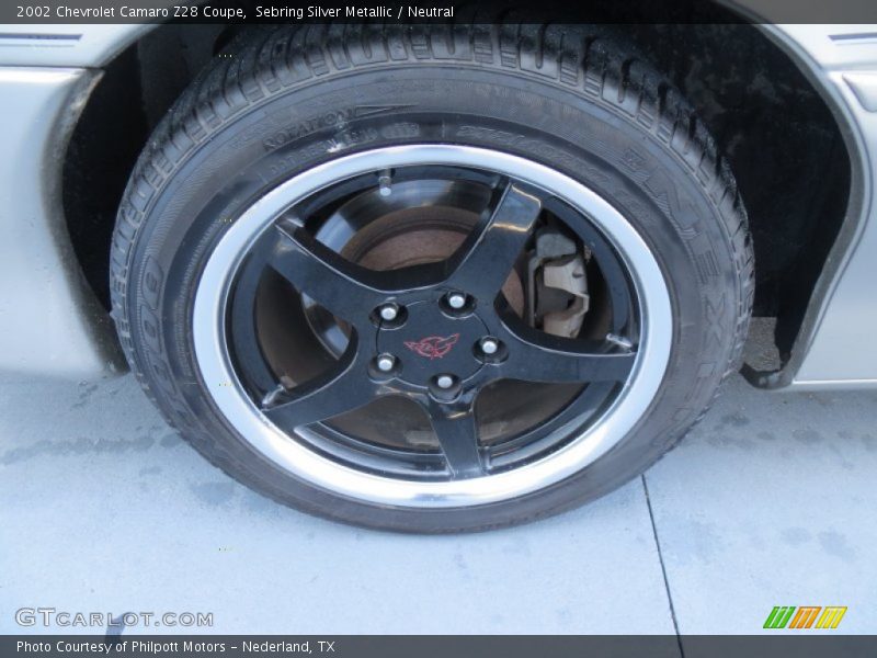 Sebring Silver Metallic / Neutral 2002 Chevrolet Camaro Z28 Coupe