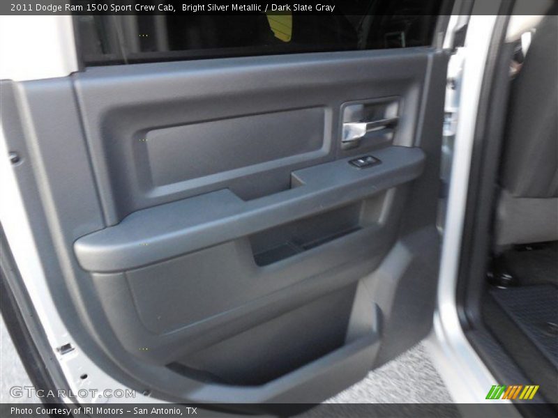 Bright Silver Metallic / Dark Slate Gray 2011 Dodge Ram 1500 Sport Crew Cab