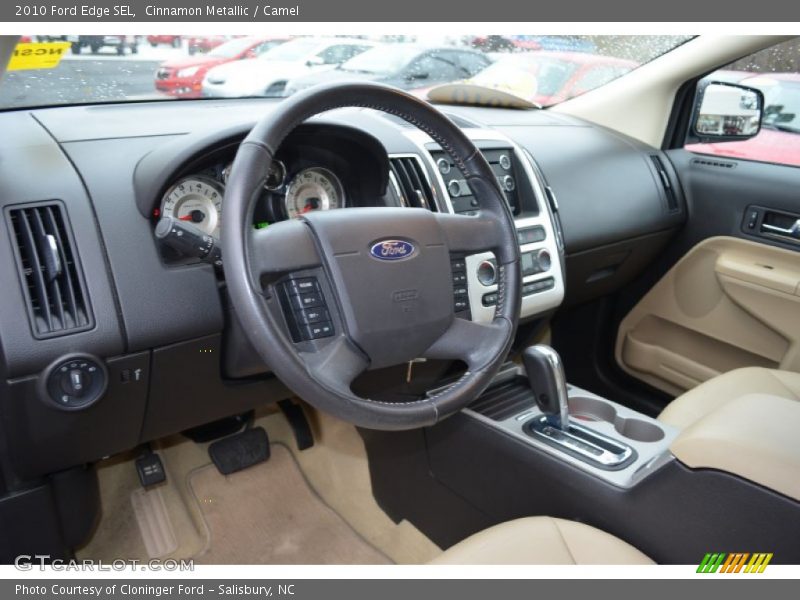 Cinnamon Metallic / Camel 2010 Ford Edge SEL