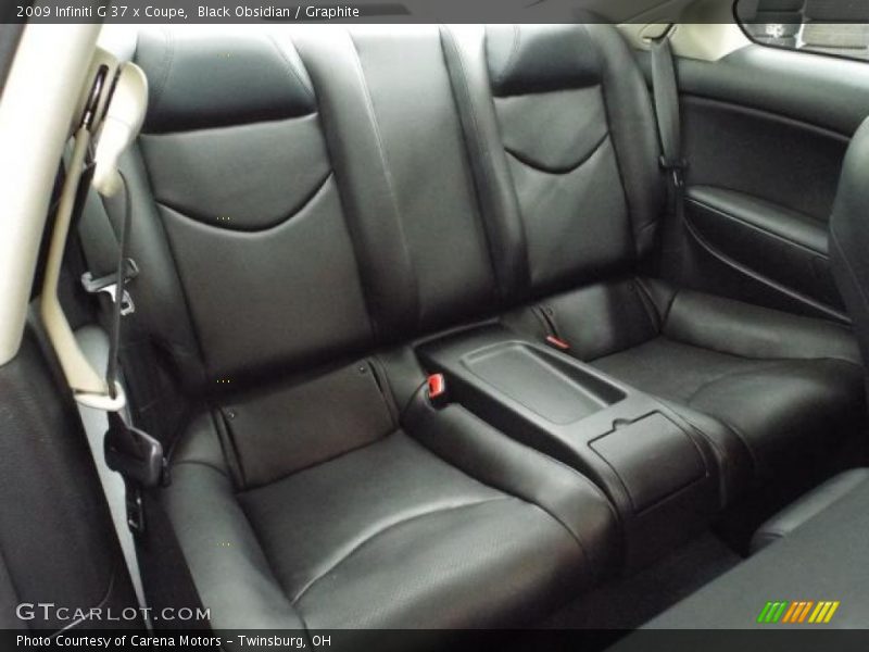Black Obsidian / Graphite 2009 Infiniti G 37 x Coupe