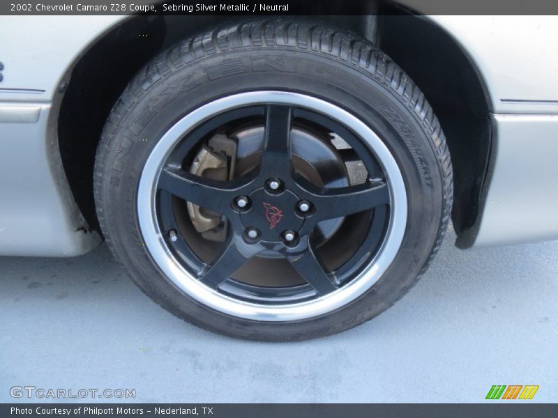 Sebring Silver Metallic / Neutral 2002 Chevrolet Camaro Z28 Coupe