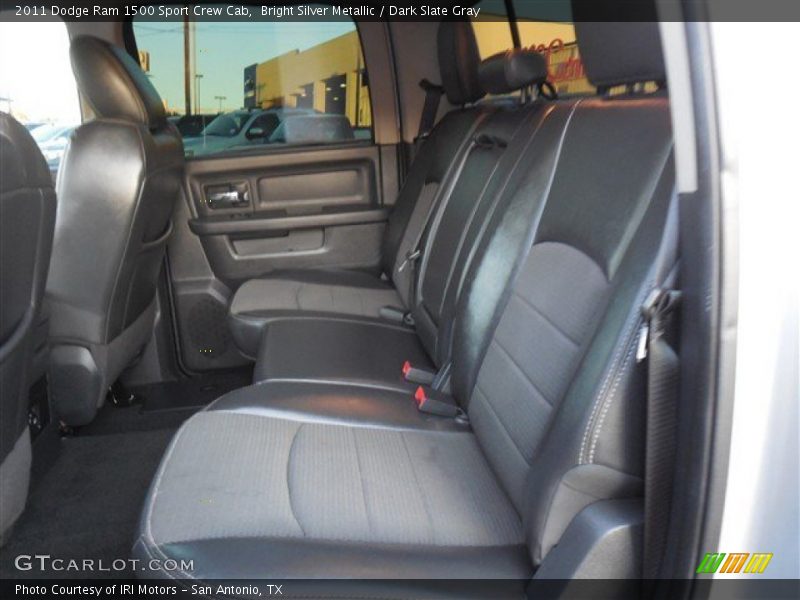 Bright Silver Metallic / Dark Slate Gray 2011 Dodge Ram 1500 Sport Crew Cab